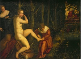 'Susannah and the Elders' by Tintoretto