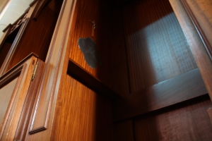 Detail of confessional